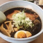 【櫻井ラーメン】ブラック醤油ラーメン-札幌市手稲区